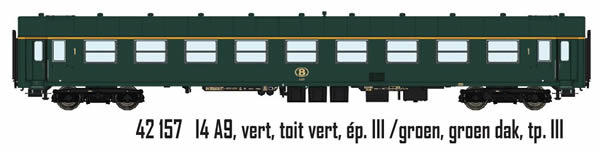 LS Models 42157 - Passenger Coach I4 A9